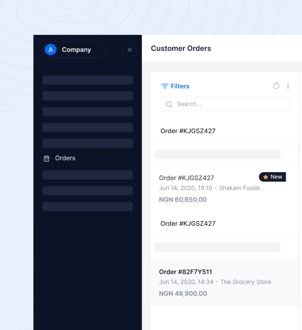 pending order